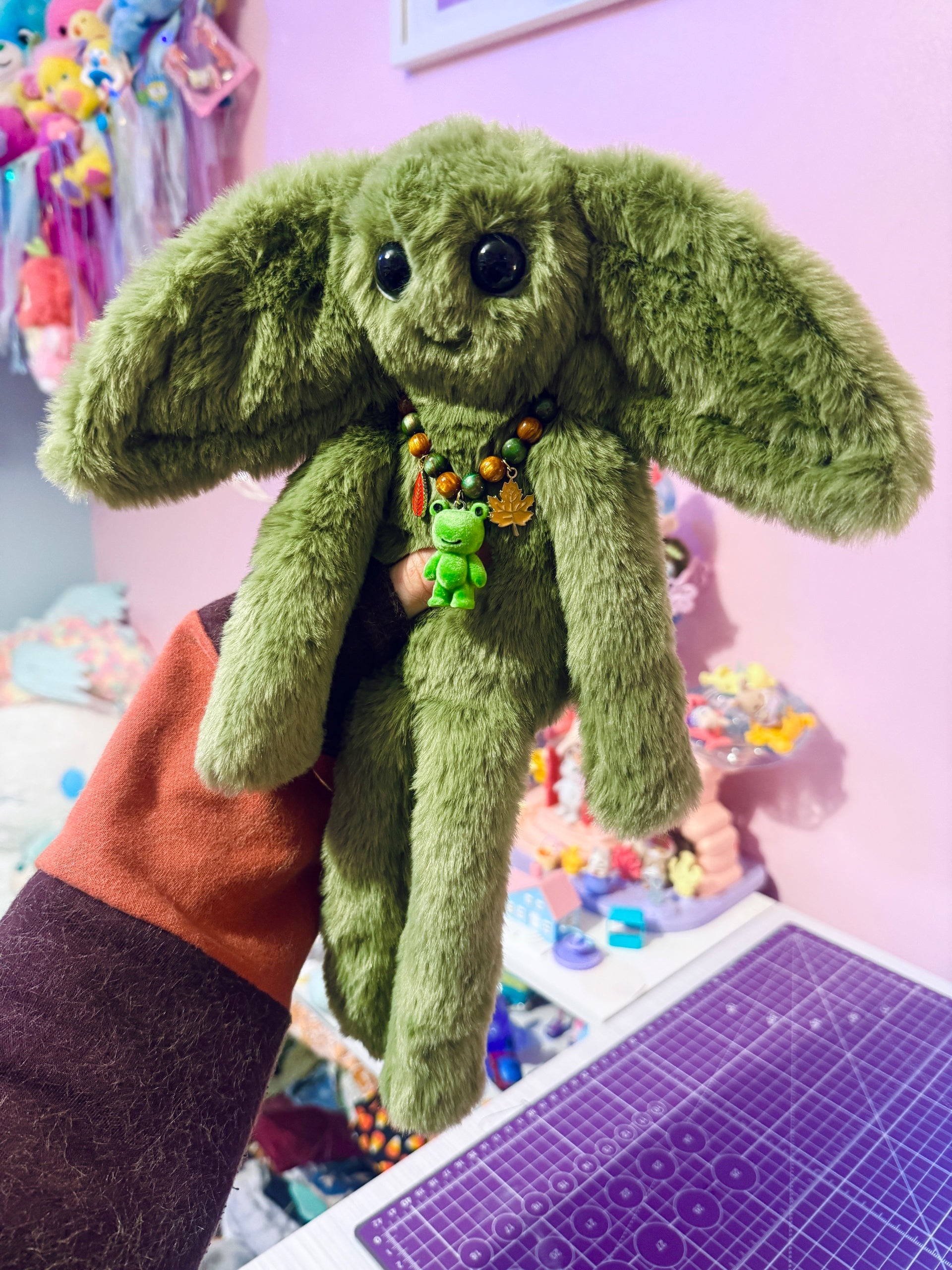 FOREST GOBLIN FULL SIZE DOLL - Handmade Mini Luxury Weighted Doll