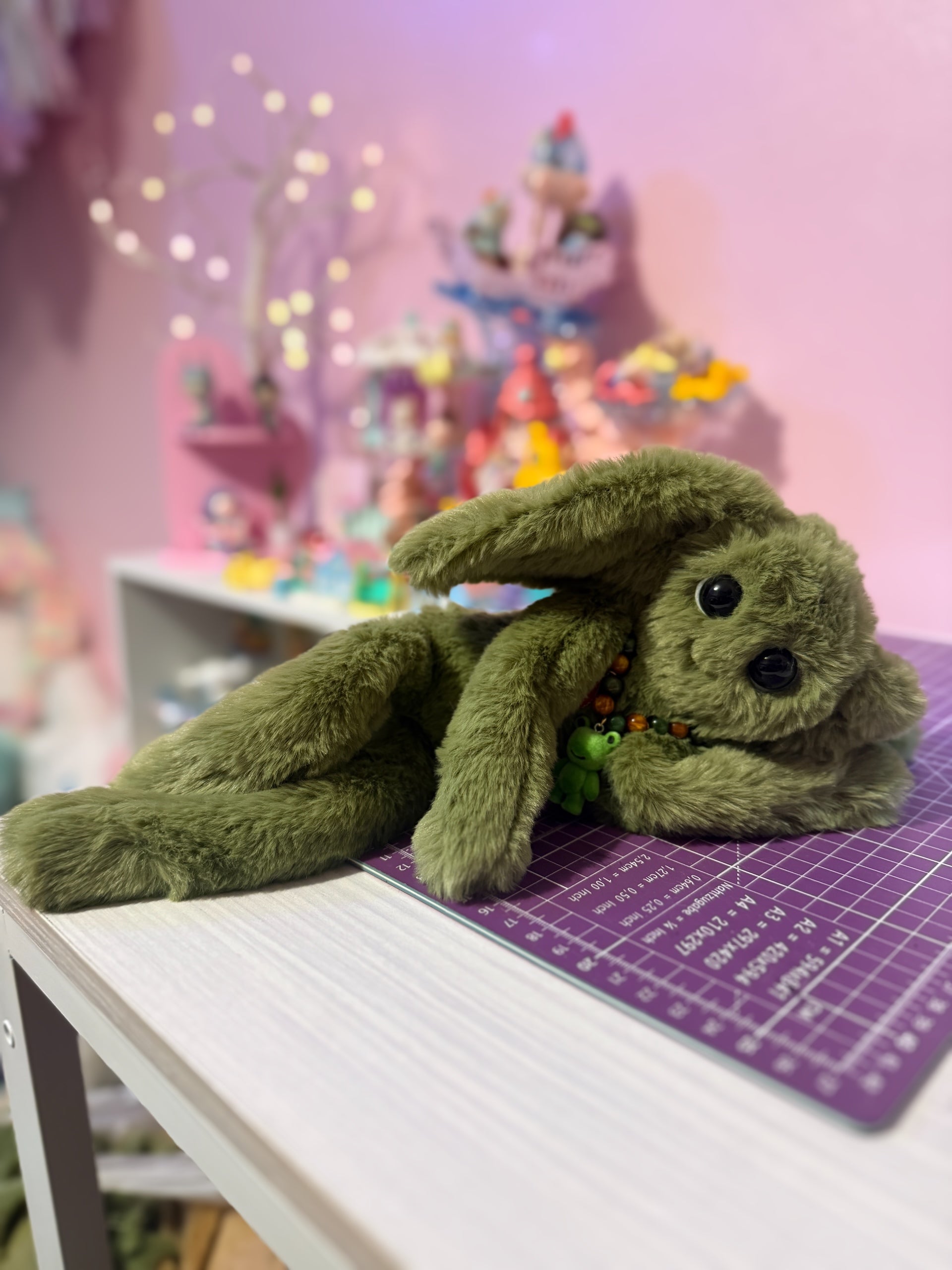 FOREST GOBLIN FULL SIZE DOLL - Handmade Mini Luxury Weighted Doll