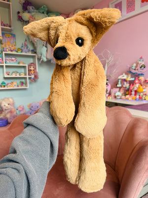 XL FUDGE FOX - Handmade Luxury Weighted Fox Doll