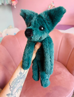 FOREST FOX - Handmade Luxury Weighted Plush Fluffy Fox Doll