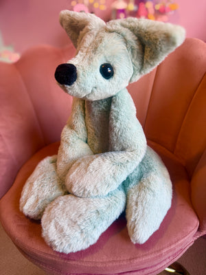 XL SEASPRAY FOX - Handmade Luxury Weighted Plush Doll
