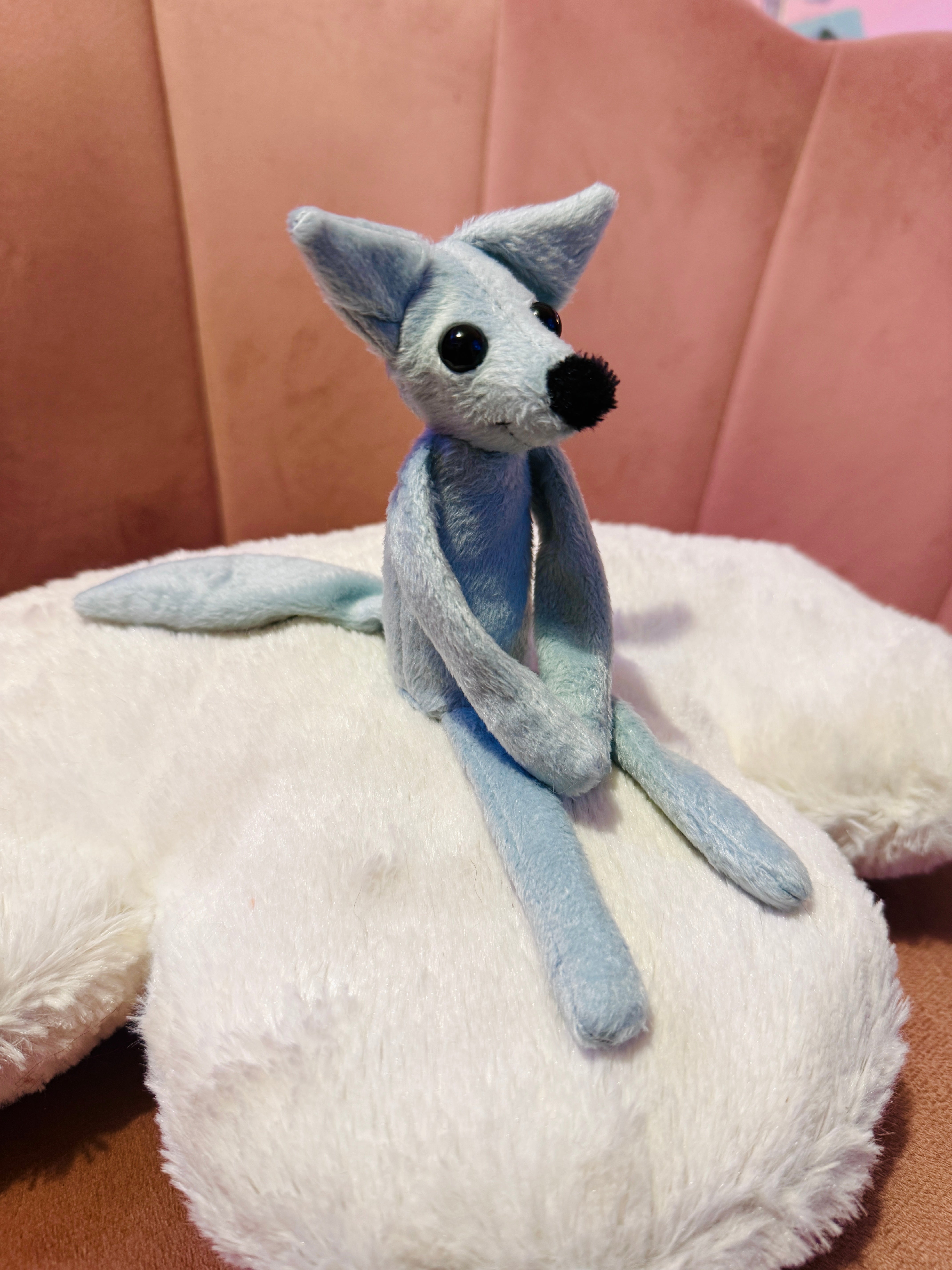 TINY SEASPRAY FOX - Handmade Luxury Weighted Fox Doll