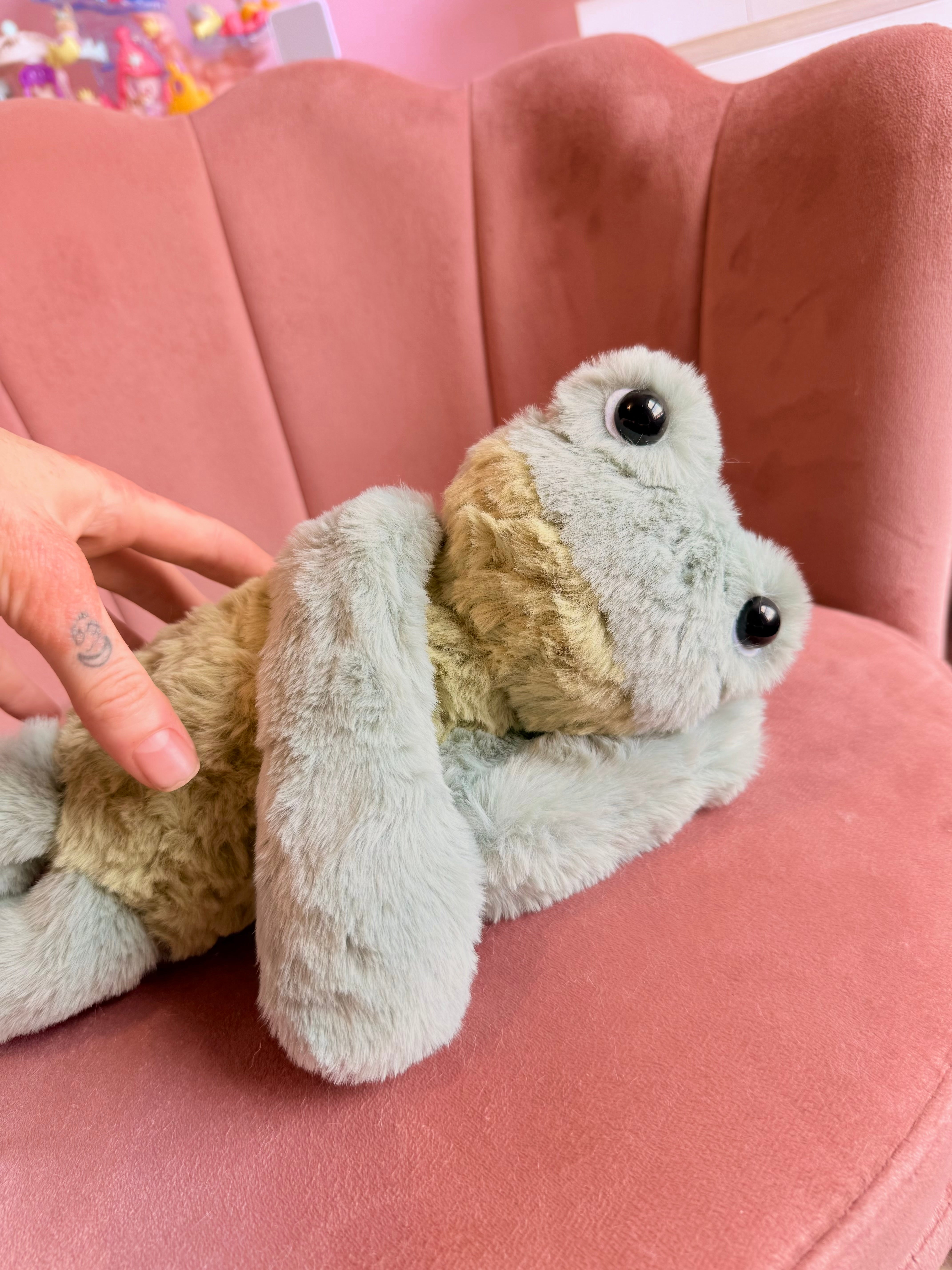 FERAL FROG - Handmade Luxury Weighted Fox Doll
