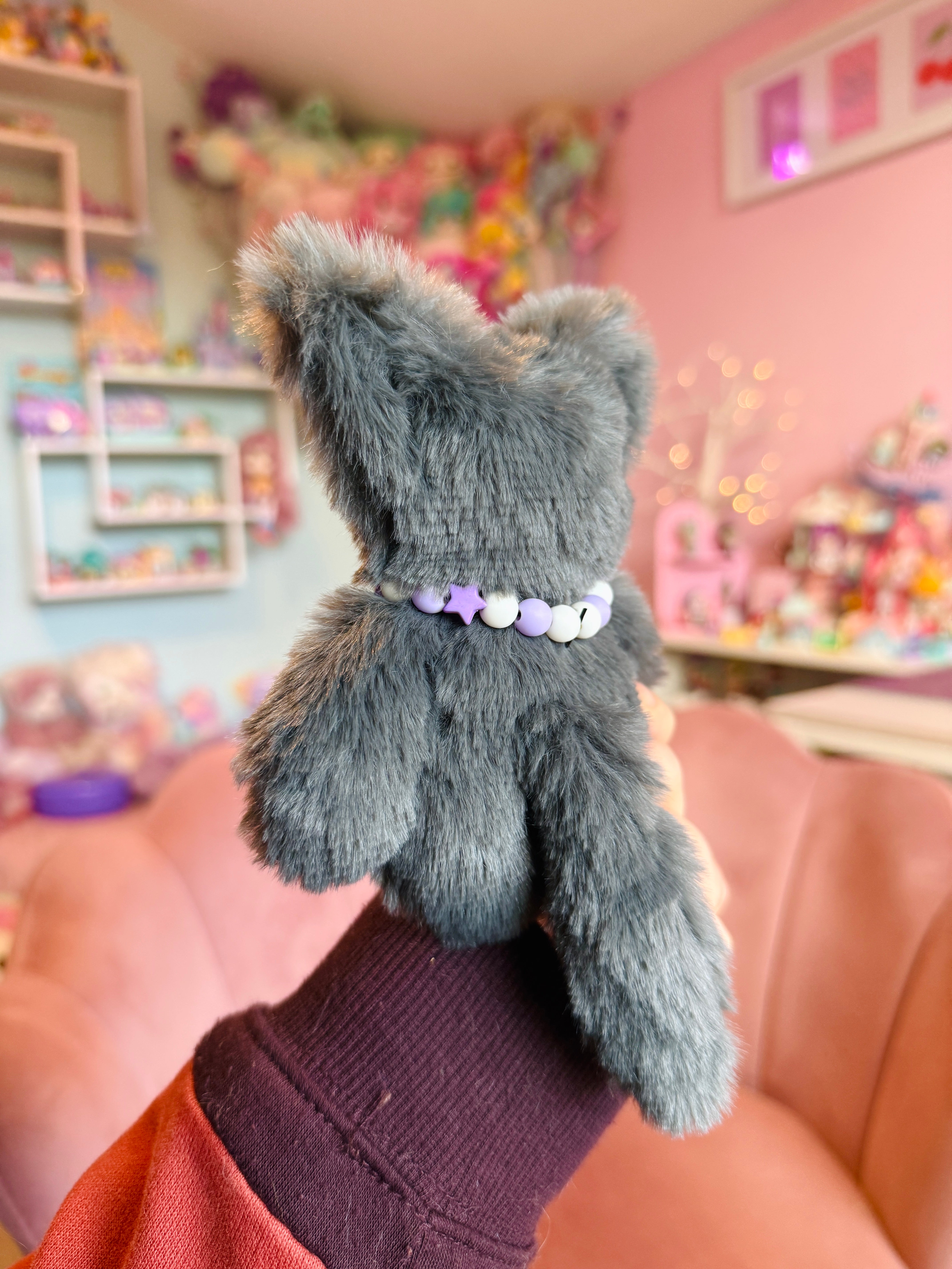 WEREWOLF PALMPUFF - Handmade Mini Luxury Weighted Doll