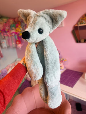 XL SEASPRAY FOX - Handmade Luxury Weighted Plush Doll