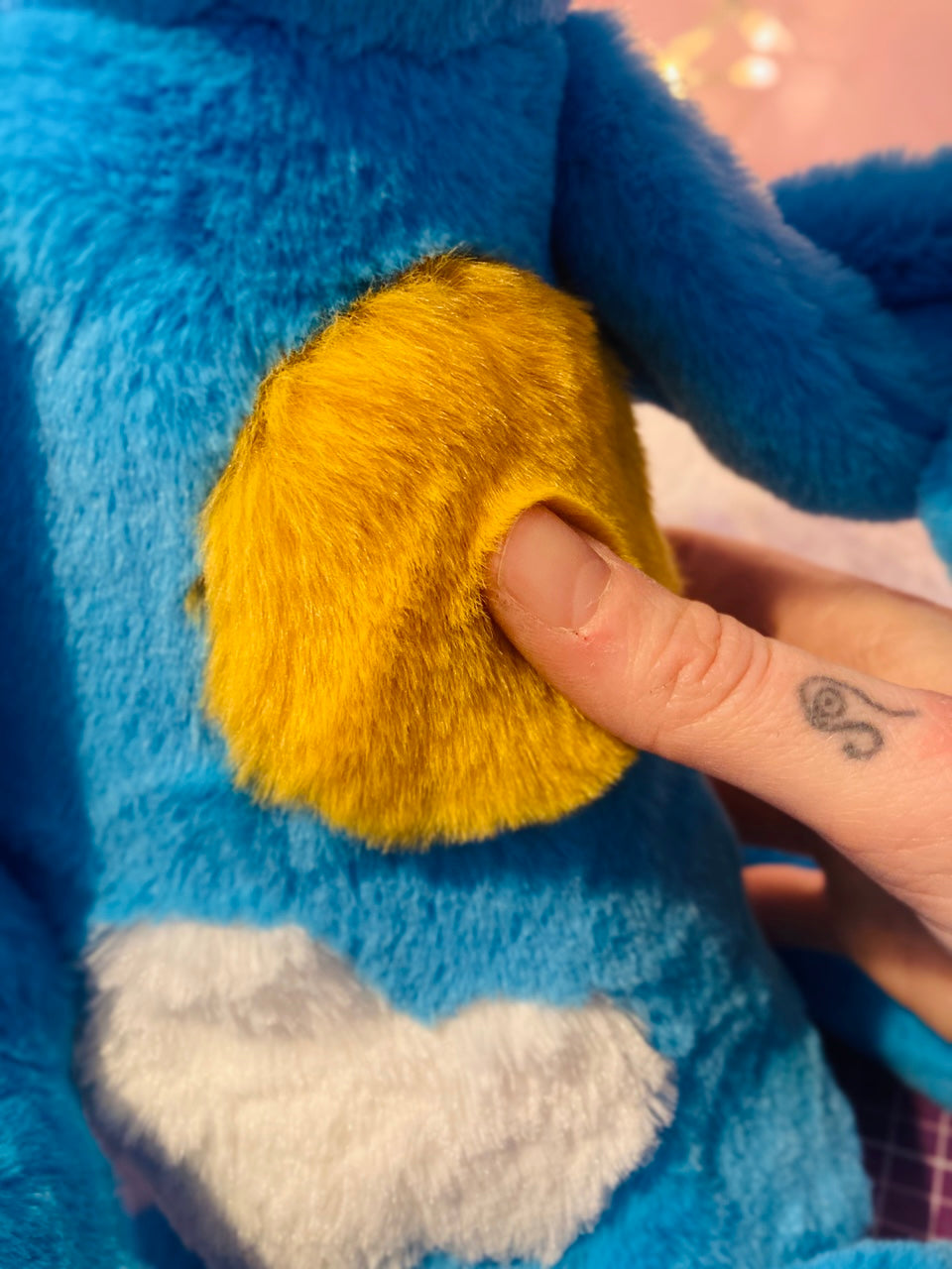XL SUNNY SKIES FOX - Handmade Luxury Weighted Plush Fluffy Fox Doll