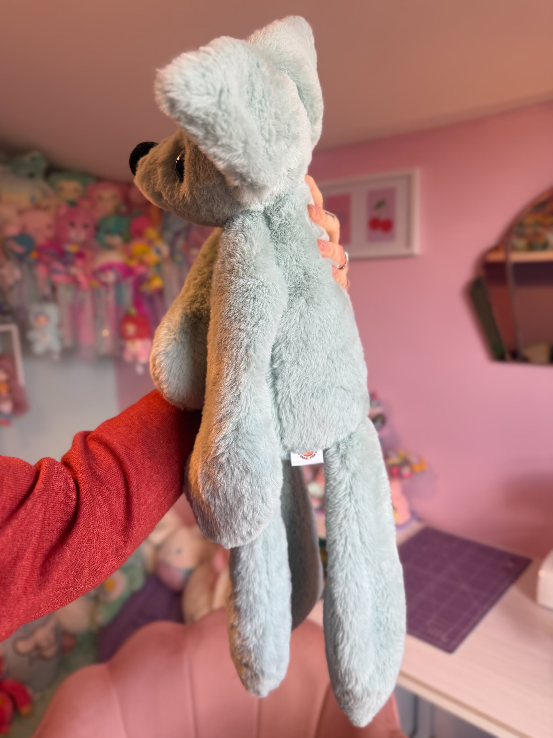 XL SEASPRAY FOX - Handmade Luxury Weighted Plush Doll