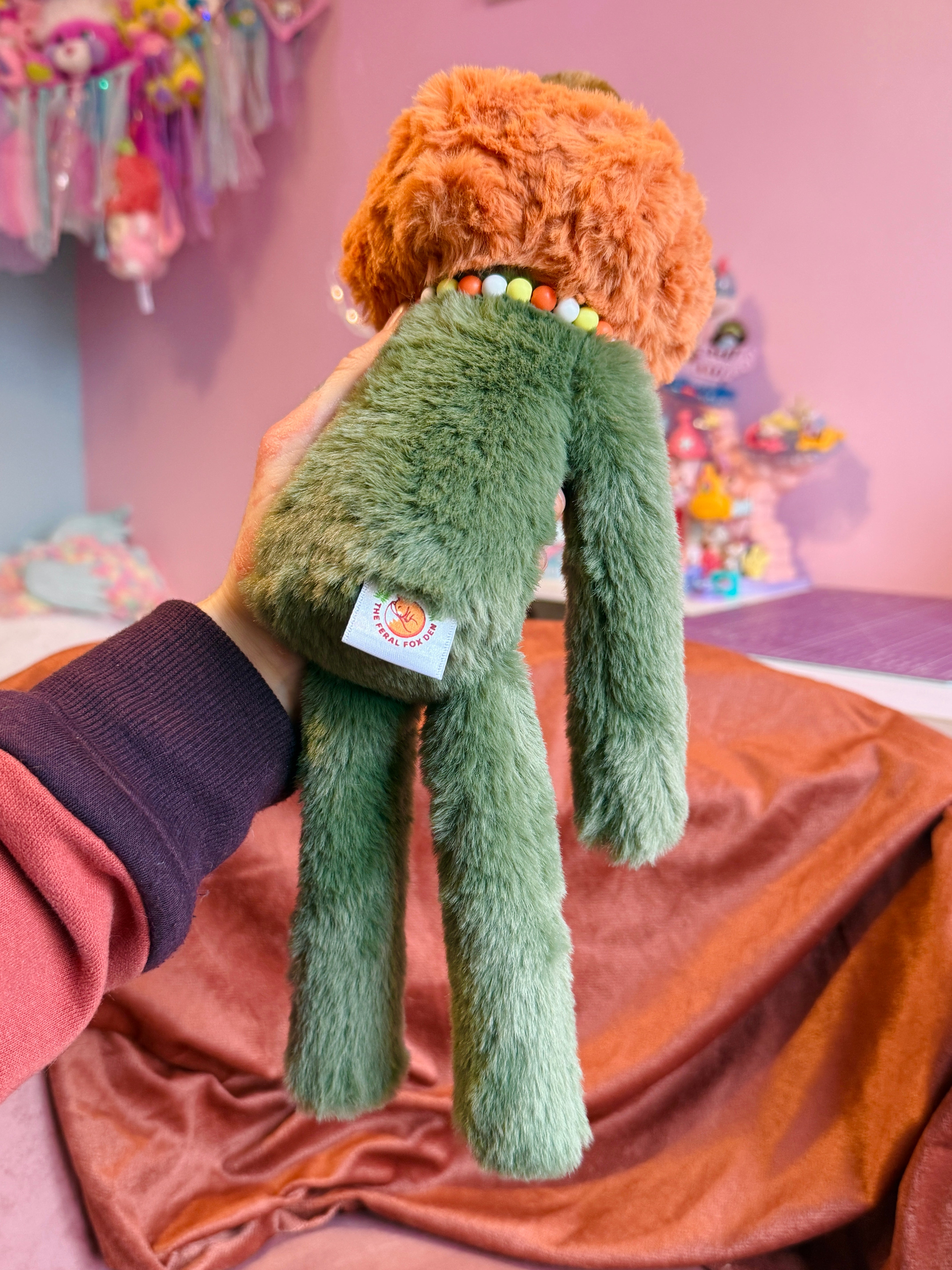 PUMPKIN PICKER FULL SIZE DOLL - Handmade Luxury Weighted Doll