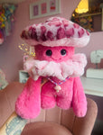 PINK MUSHMALLOW PUDGEPUFF - Handmade Luxury Weighted Pudgepuff Doll
