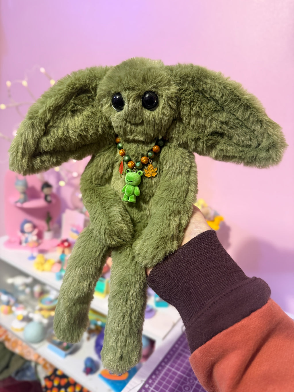 FOREST GOBLIN FULL SIZE DOLL - Handmade Mini Luxury Weighted Doll