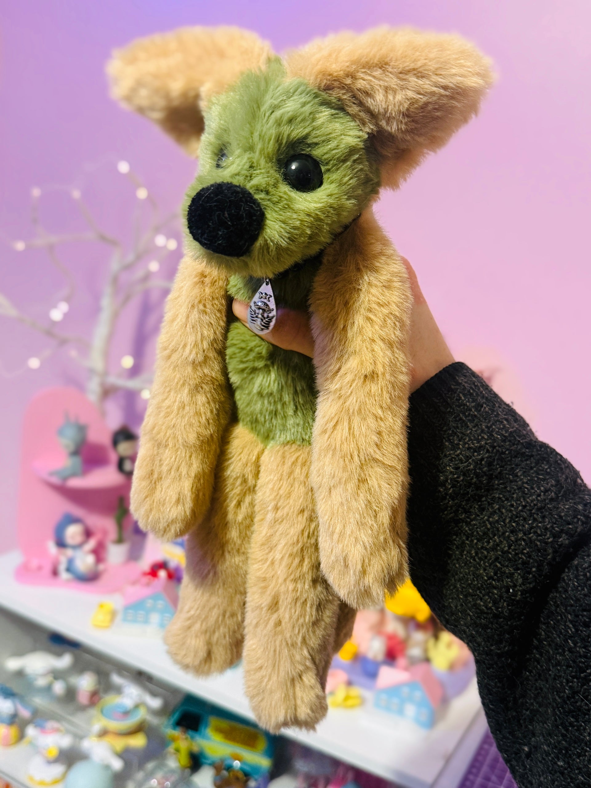 LICHEN FOX - Handmade Luxury Weighted Fox Doll