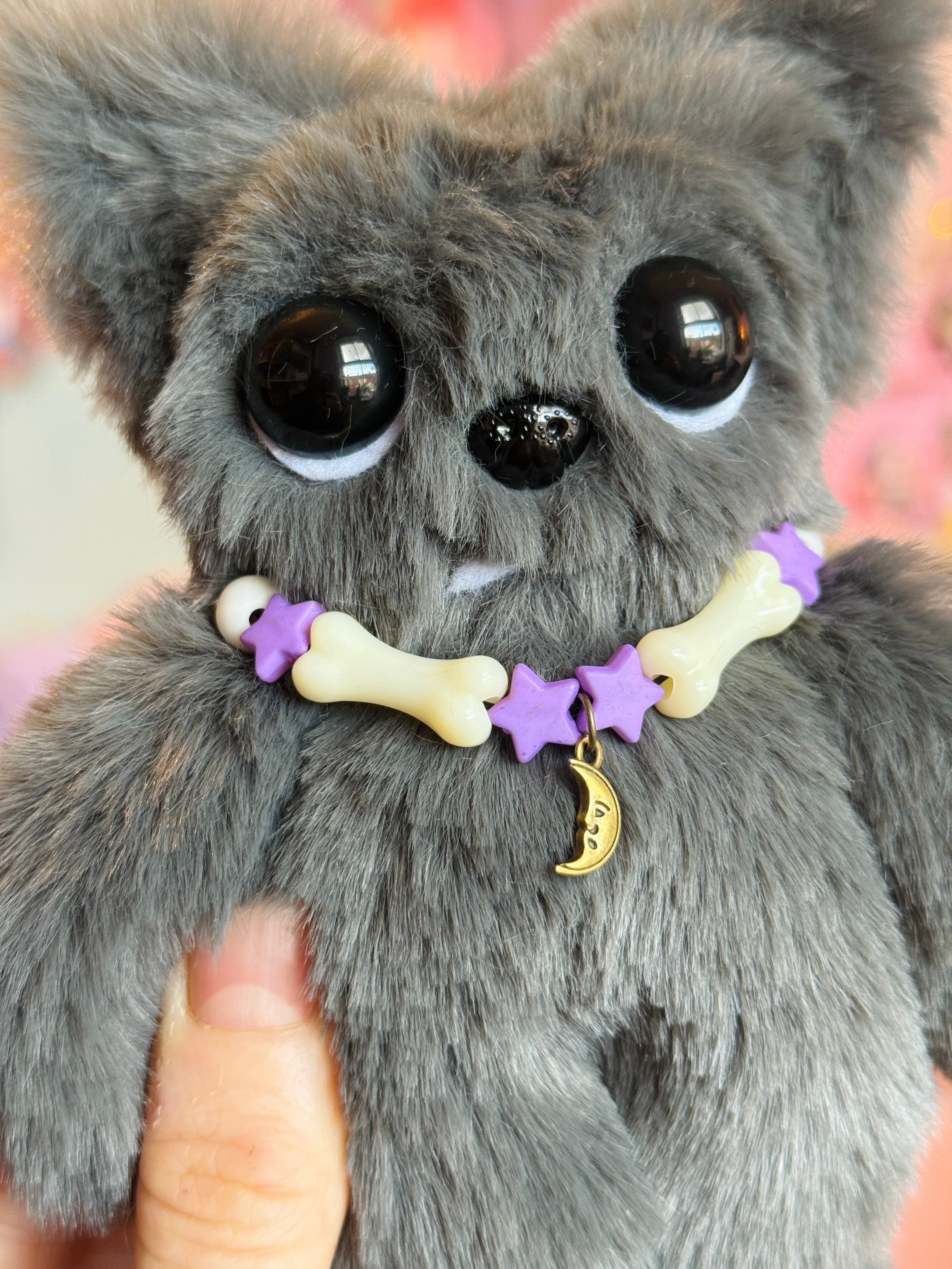 WEREWOLF PALMPUFF - Handmade Mini Luxury Weighted Doll