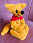 WINNIE THE POOH FOX (B) - Handmade Luxury Weighted Plush Fluffy Fox Doll