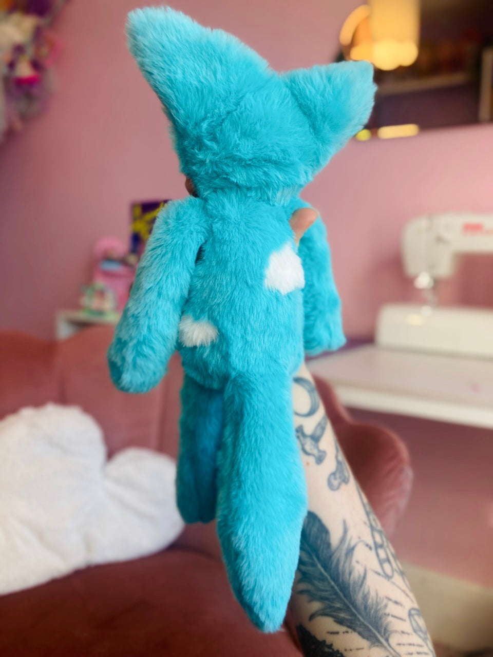 SUNNY SKIES FOX - Handmade Luxury Weighted Fox Doll