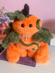 LARGE PUMPKIN PATCH PUDGEPUFF - Handmade Weighted Pumpkin Doll