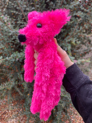 “PEONY” BARBIE FOX - Handmade Luxury Weighted Plush Fluffy Fox Doll