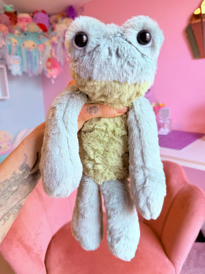 FERAL FROG - Handmade Luxury Weighted Fox Doll