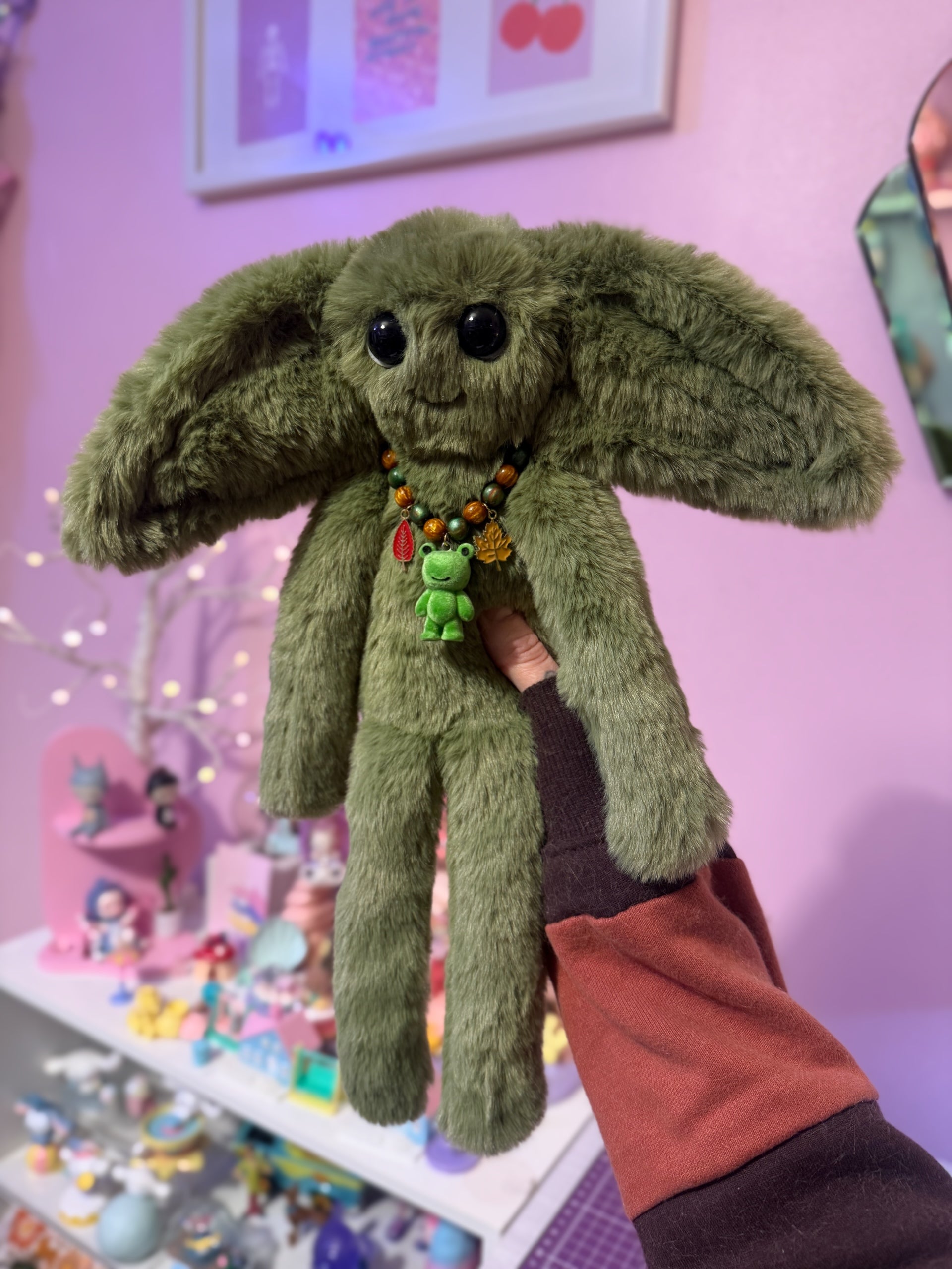 FOREST GOBLIN FULL SIZE DOLL - Handmade Mini Luxury Weighted Doll