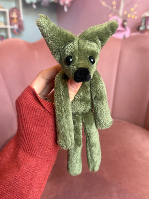 TINY HUNTER FOX - Handmade Luxury Weighted Fox Doll