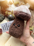 BROWN PLUSHIE MUSHIE Handmade Plush Mushroom Friend