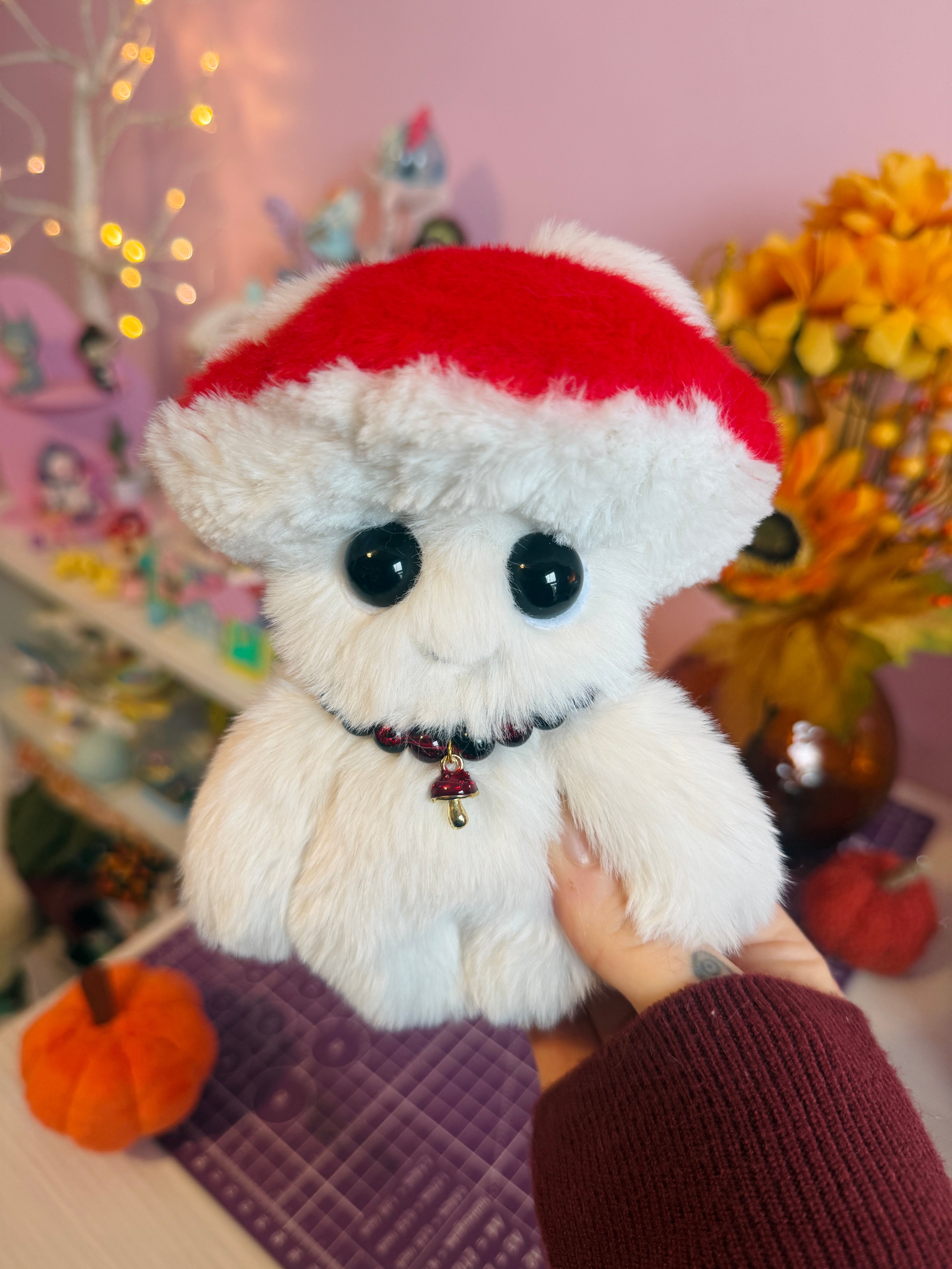 AMANITA PALMPUFF - Handmade Mini Luxury Weighted Doll