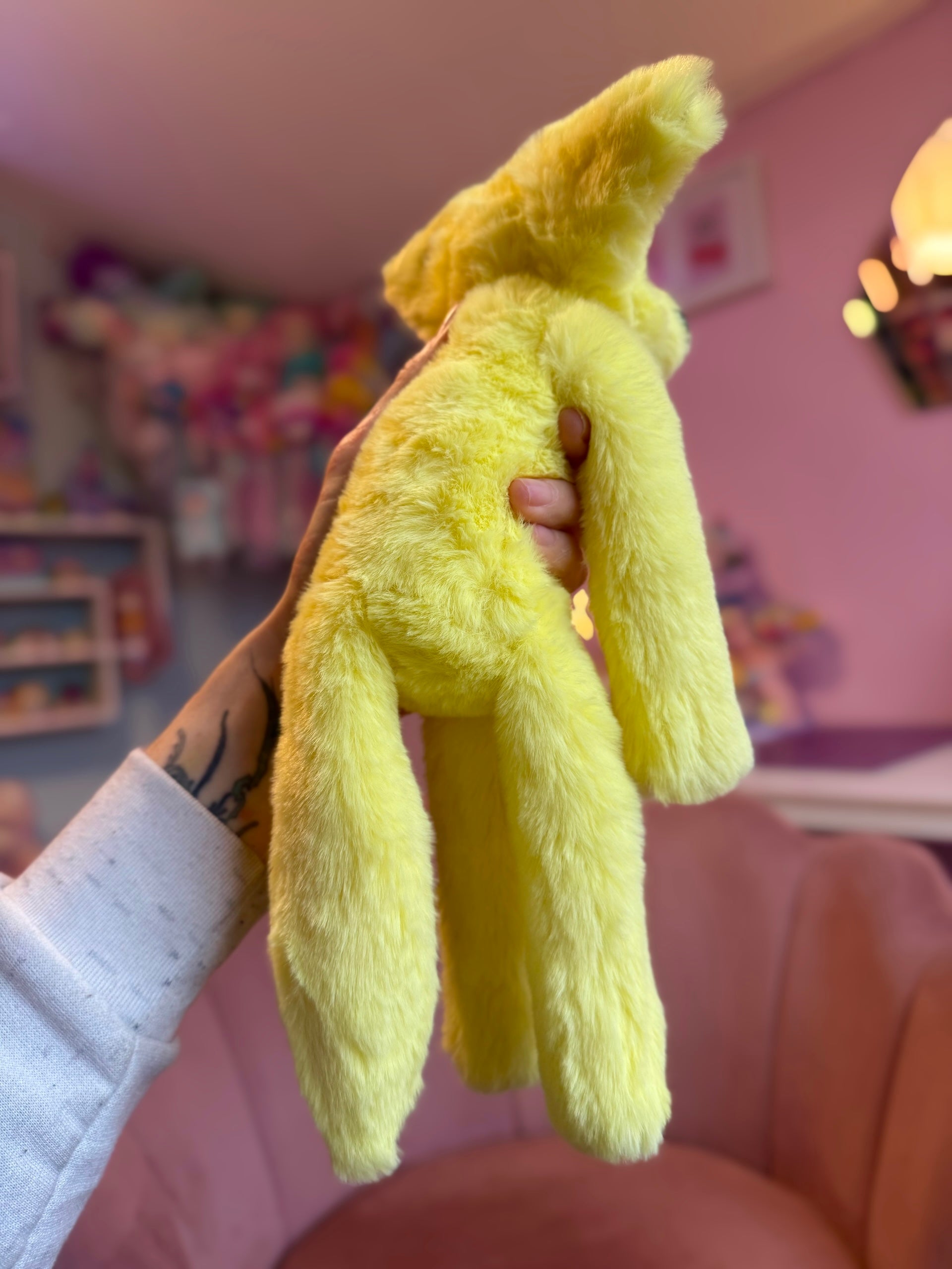 LEMON FOX - Handmade Luxury Weighted Fox Doll