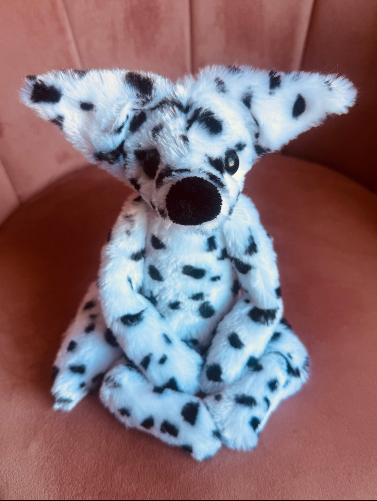 RESERVED -  FOX - Handmade Luxury Weighted Plush Fluffy Fox Doll
