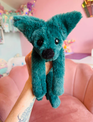 FOREST FOX - Handmade Luxury Weighted Plush Fluffy Fox Doll