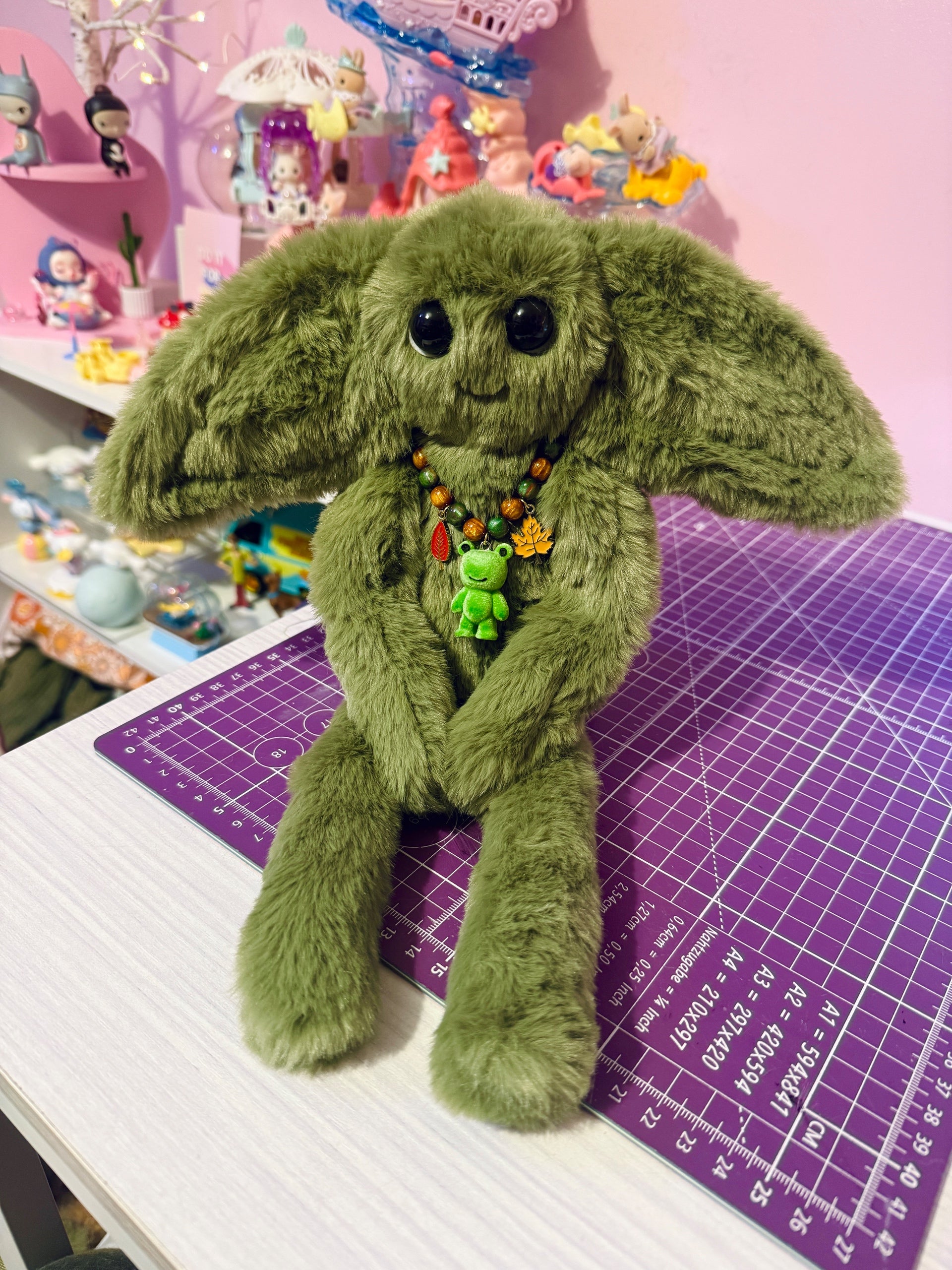 FOREST GOBLIN FULL SIZE DOLL - Handmade Mini Luxury Weighted Doll