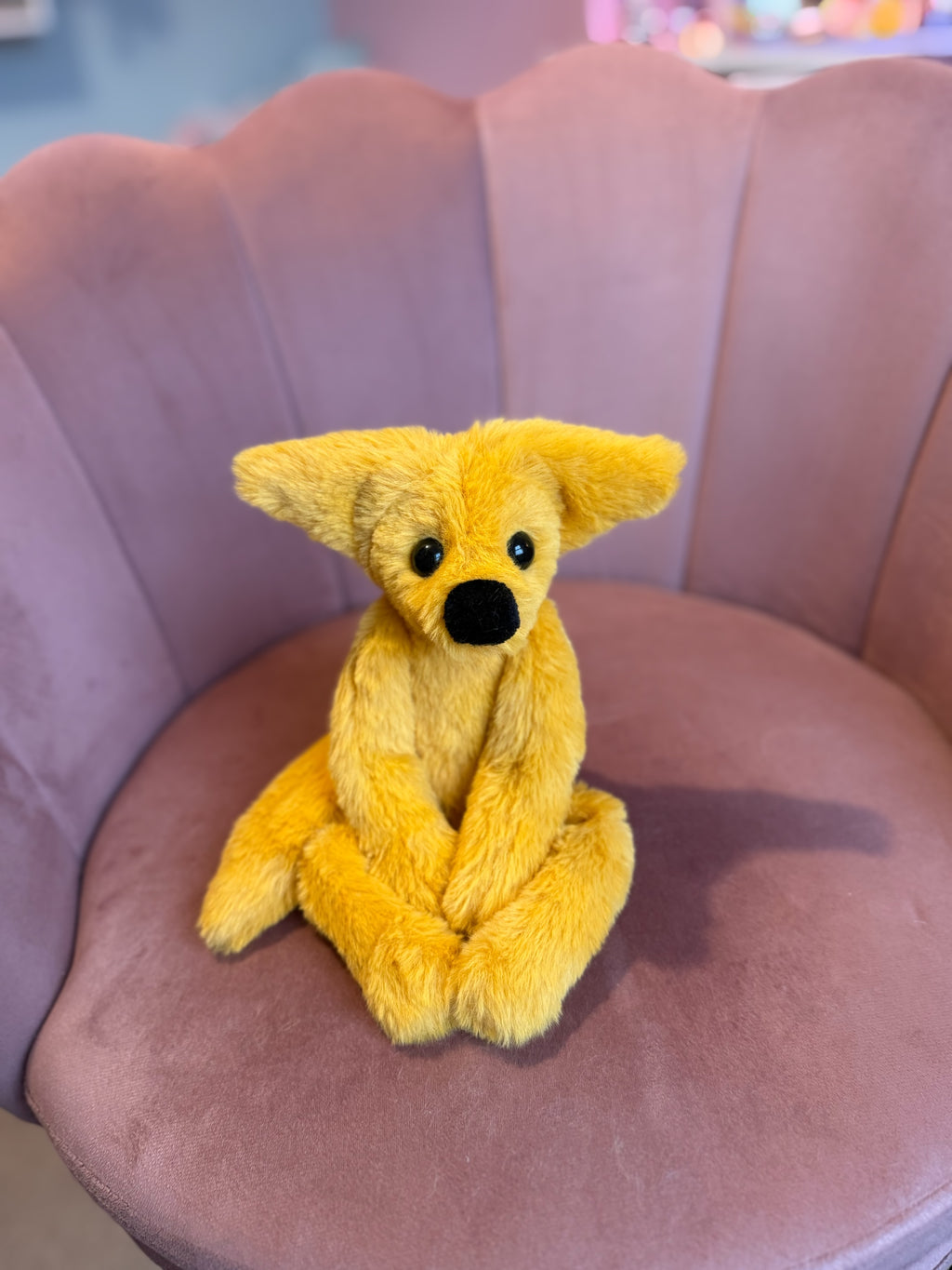 SUNSHINE FOX - Handmade Luxury Weighted Fox Doll