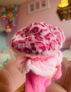 PINK MUSHMALLOW PUDGEPUFF - Handmade Luxury Weighted Pudgepuff Doll