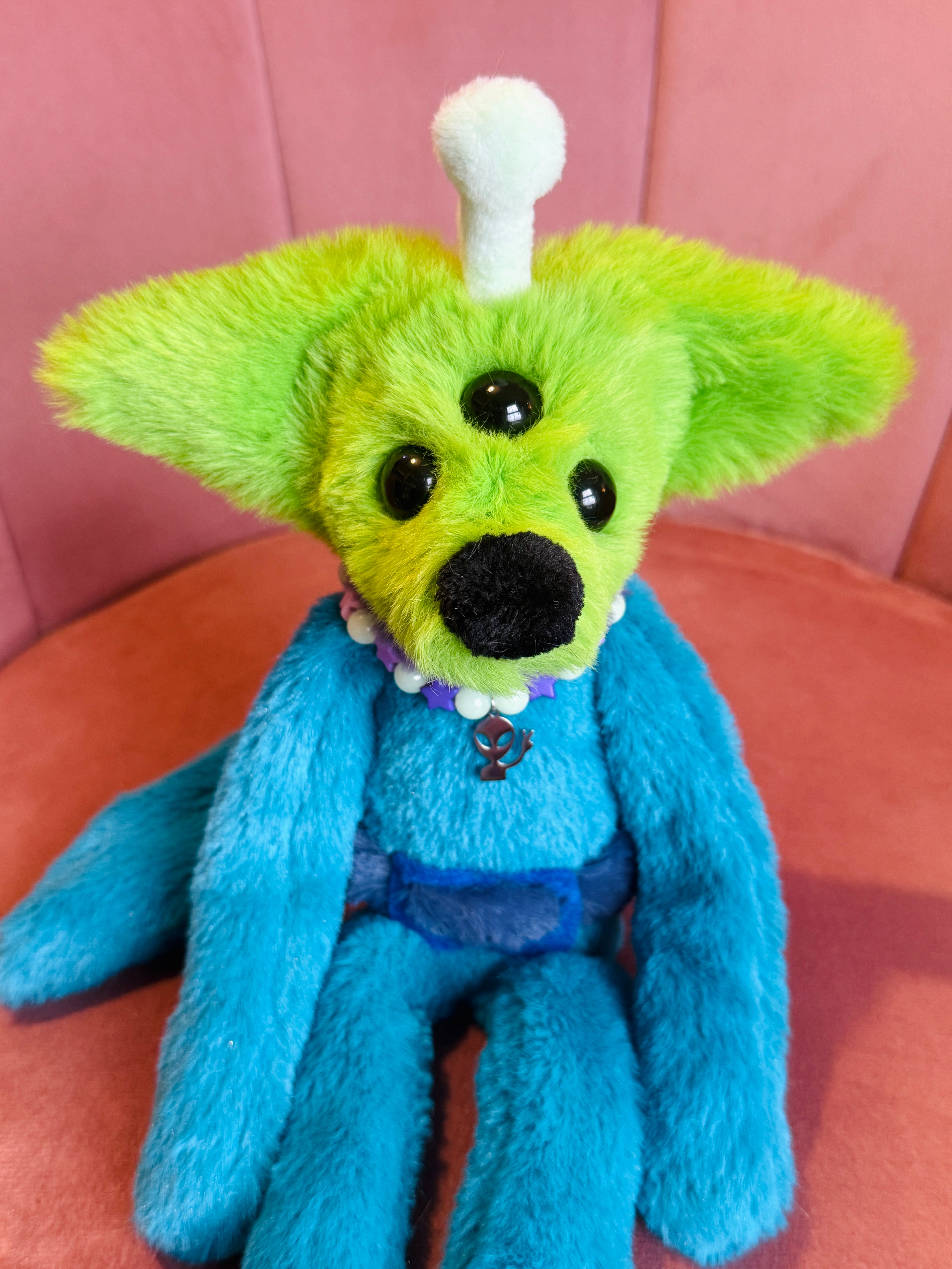 TOY STORY ALIEN FOX - Handmade Luxury Weighted Fox Doll
