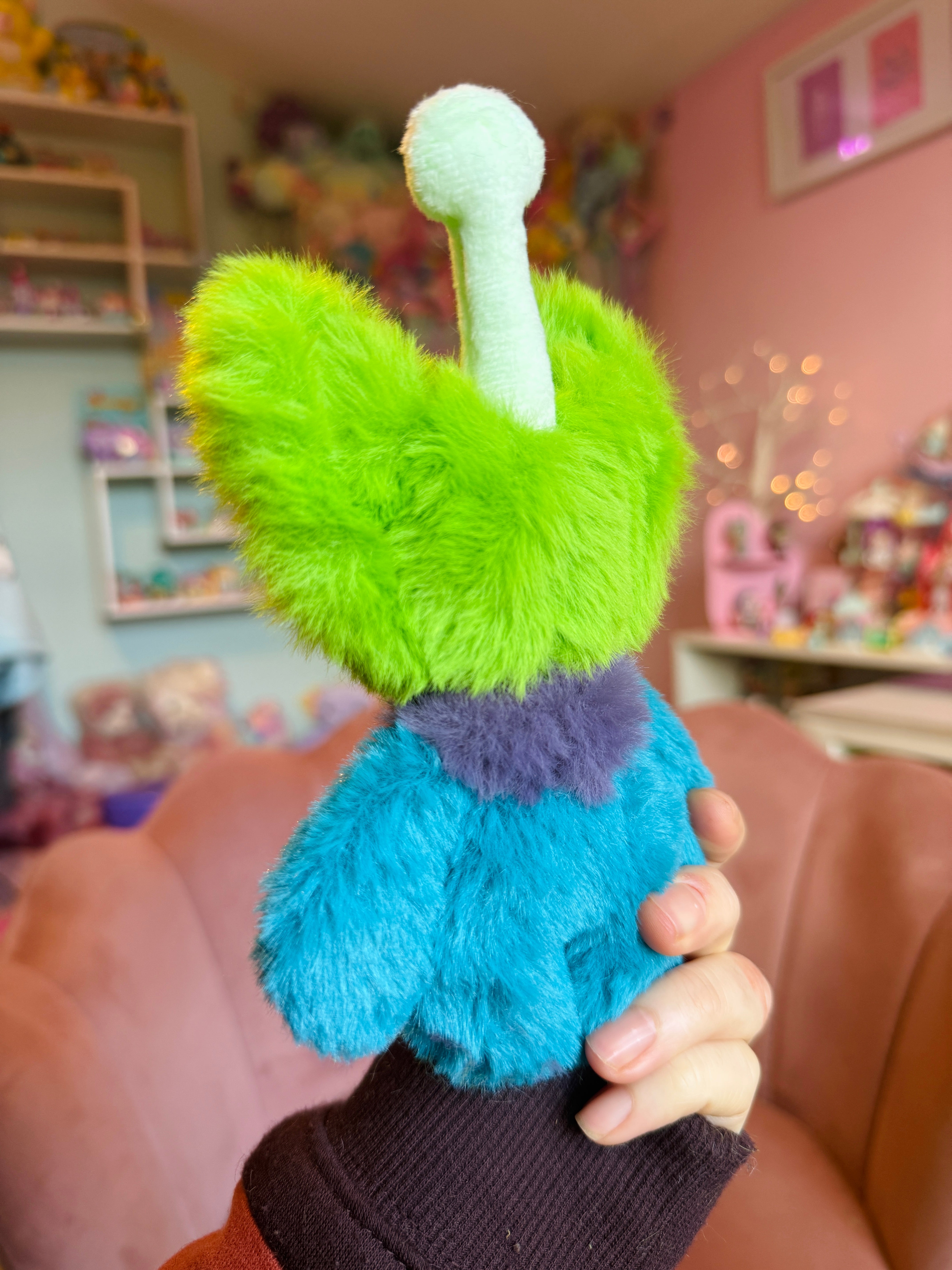 TOY STORY INSPIRED ALIEN PALMPUFF - Handmade Mini Luxury Weighted Doll