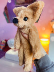 FUDGE FOX - Handmade Luxury Weighted Plush Fluffy Fox Doll