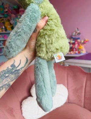FERAL FROG (B) - Handmade Luxury Weighted Fox Doll