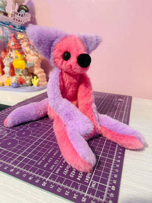 PIXIEPATCH FOX - Handmade Luxury Weighted Fox Doll
