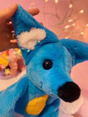XL SUNNY SKIES FOX - Handmade Luxury Weighted Plush Fluffy Fox Doll