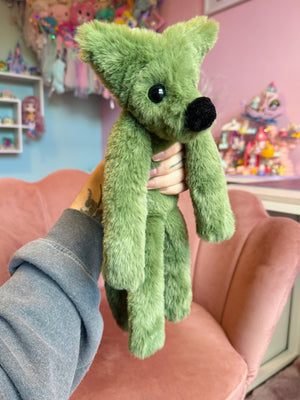 HUNTER FOX - Handmade Luxury Weighted Fox Doll