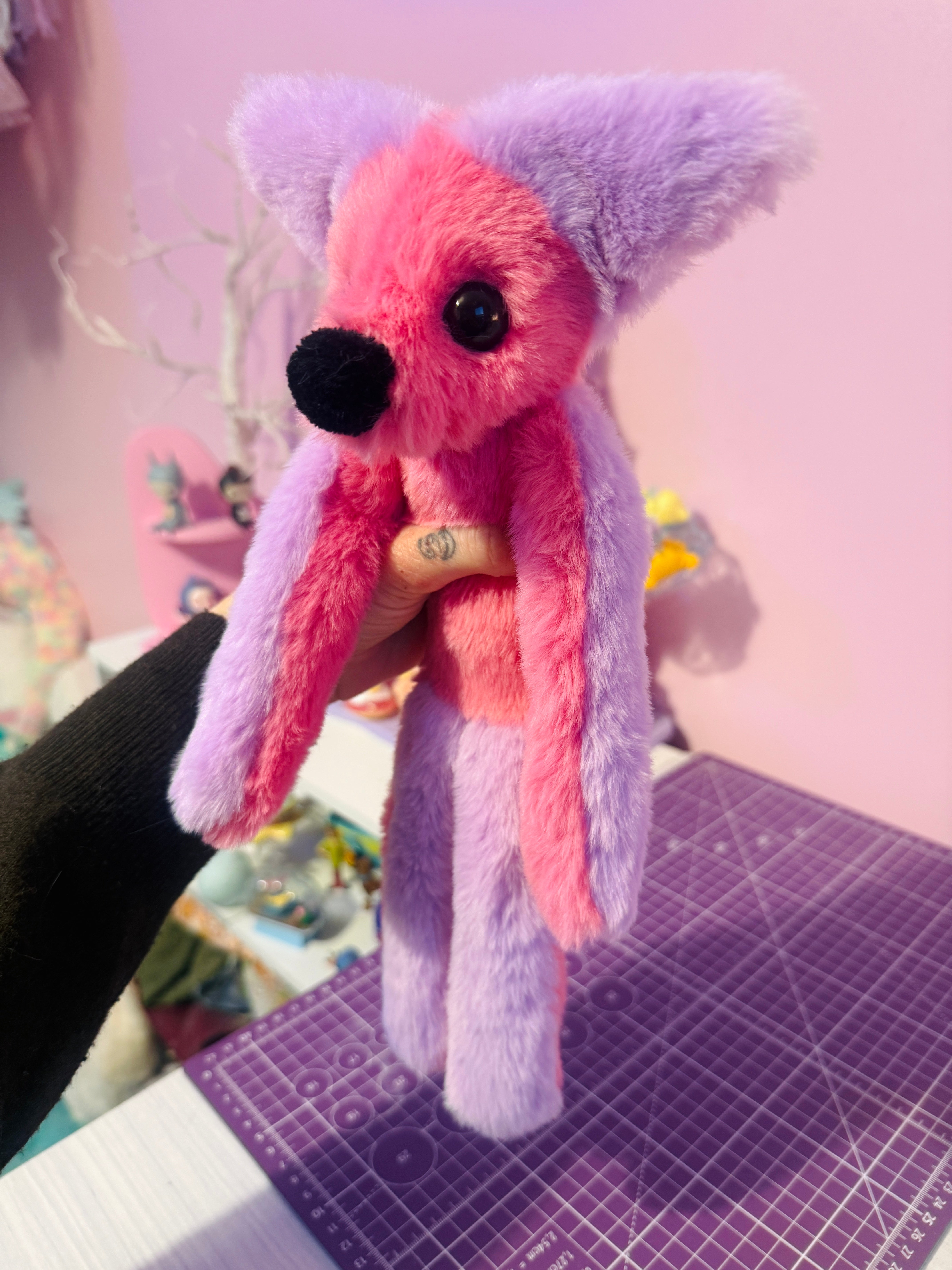 PIXIEPATCH FOX - Handmade Luxury Weighted Fox Doll