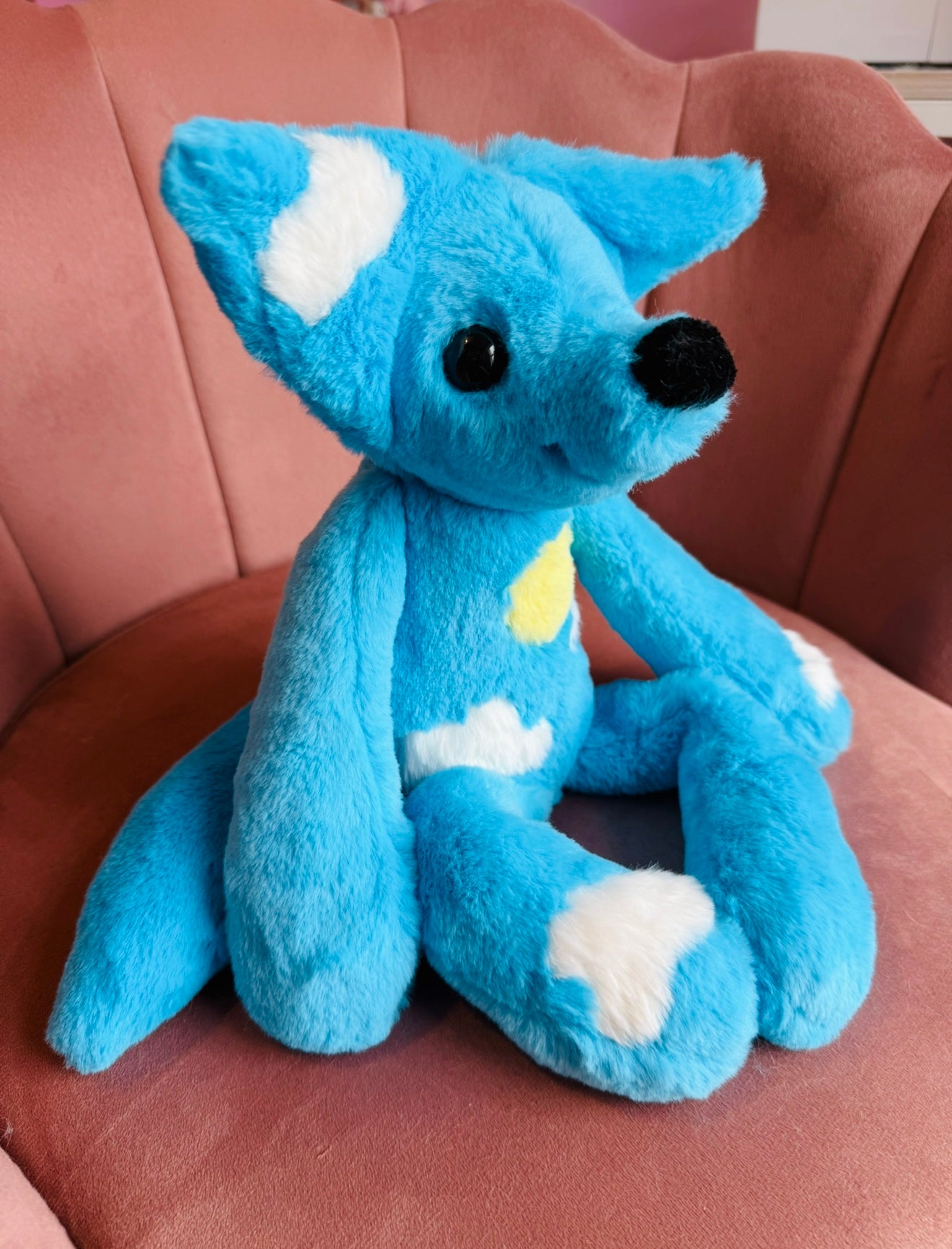 BIG SUNNY SKIES FOX - Handmade Luxury Weighted Fox Doll