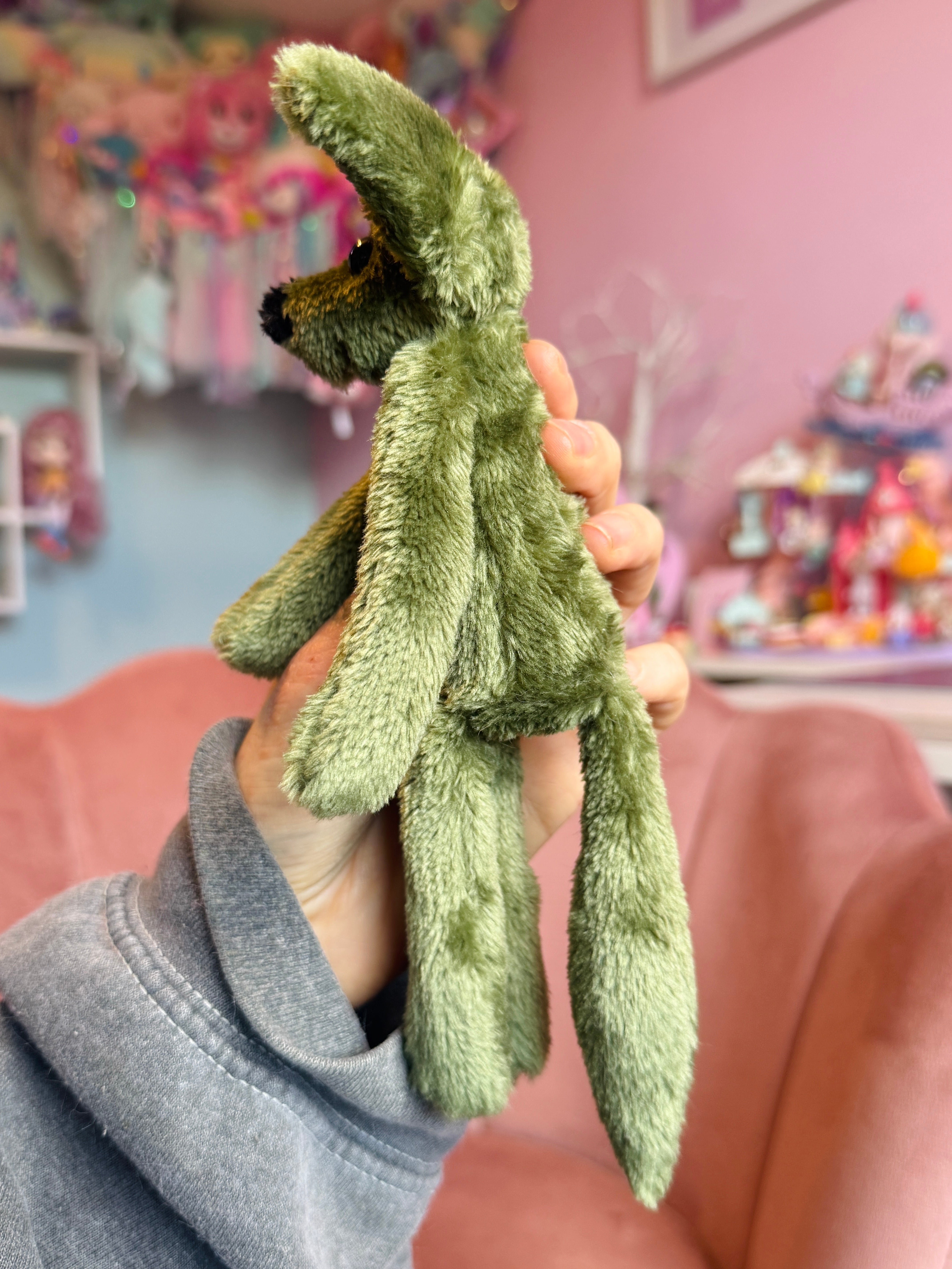 TINY HUNTER FOX - Handmade Luxury Weighted Fox Doll
