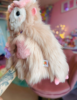 RESERVED LISTING- DO NOT BUY UNLESS YOU ARE THE INTENDED RECIPIENT. MEADOW TROLL - Handmade Luxury Weighted Pudgepuff Doll