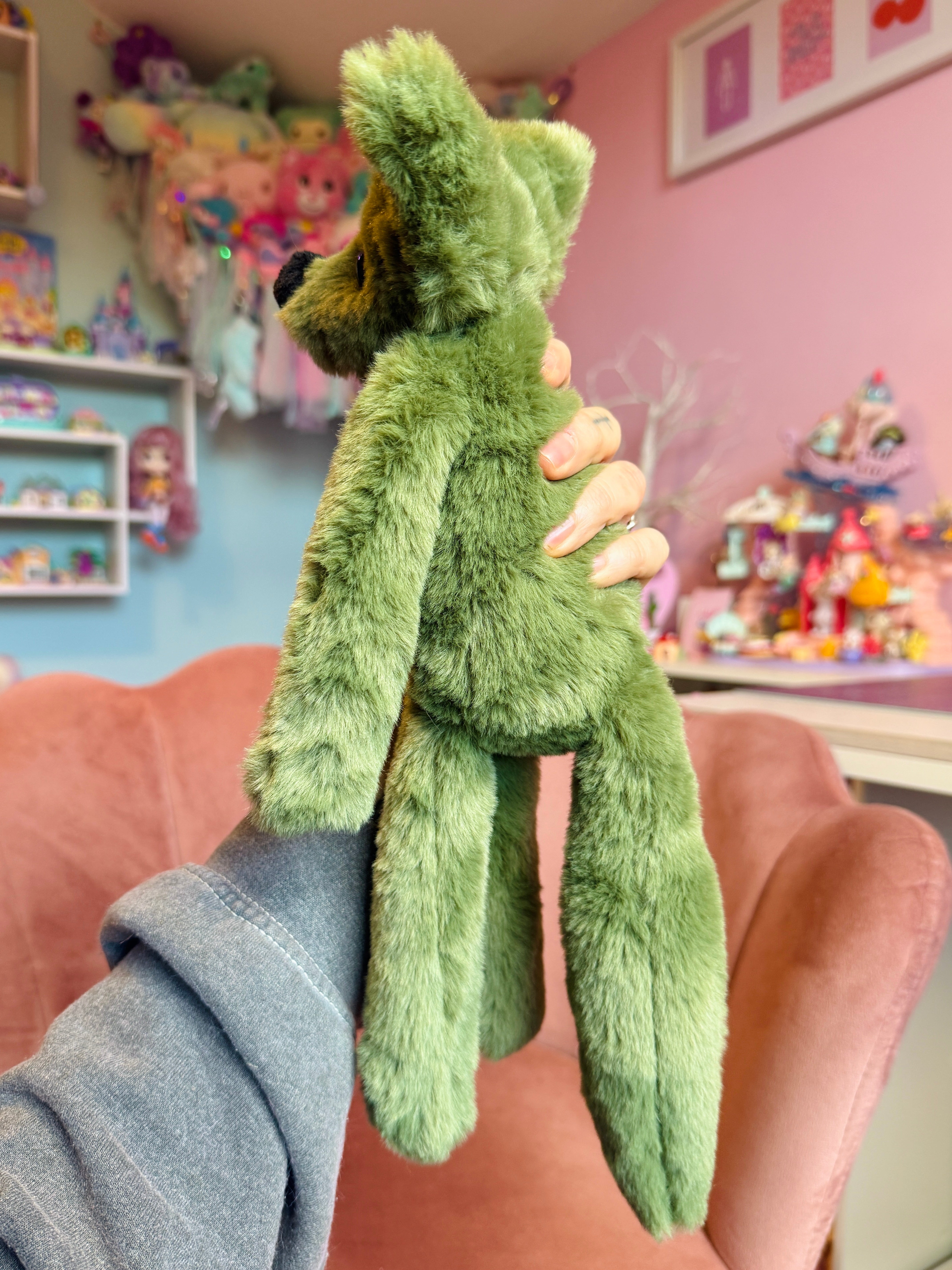 HUNTER FOX - Handmade Luxury Weighted Fox Doll