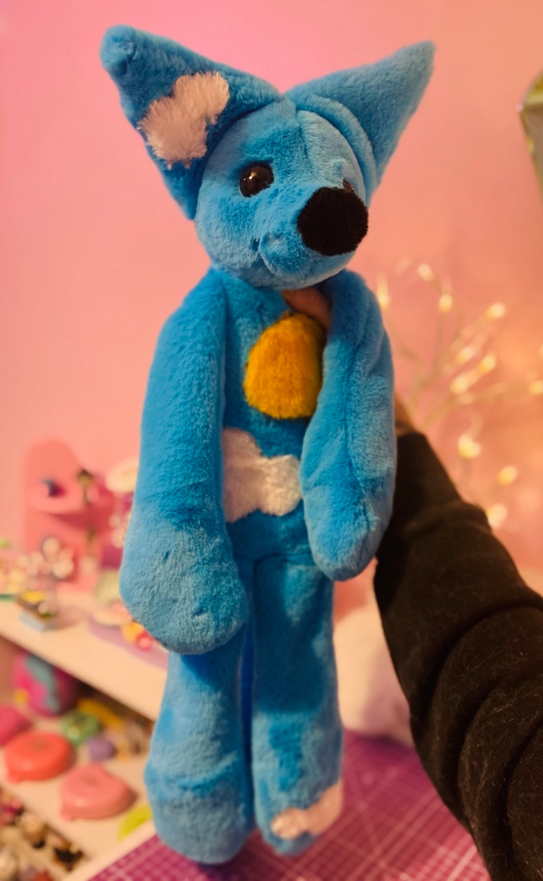 XL SUNNY SKIES FOX - Handmade Luxury Weighted Plush Fluffy Fox Doll