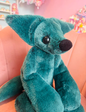 XL FOREST FOX - Handmade Luxury Weighted Fox Doll