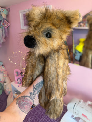 XXL FLUFFY FERAL FOX - Handmade Luxury Weighted Plush Doll