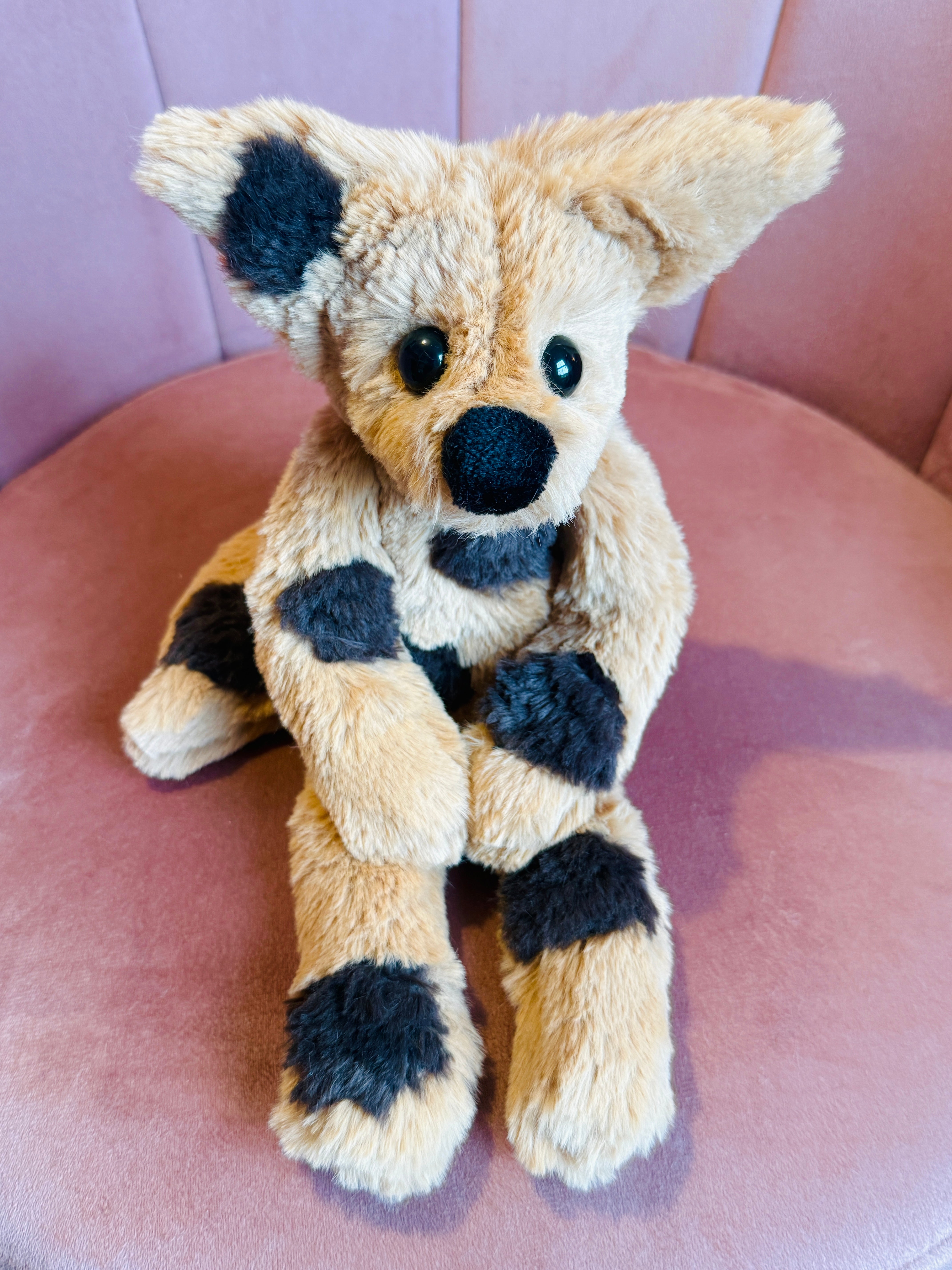 CHOC CHIP COOKIE FOX - Handmade Luxury Weighted Fox Doll