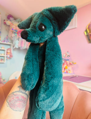 XL FOREST FOX - Handmade Luxury Weighted Fox Doll