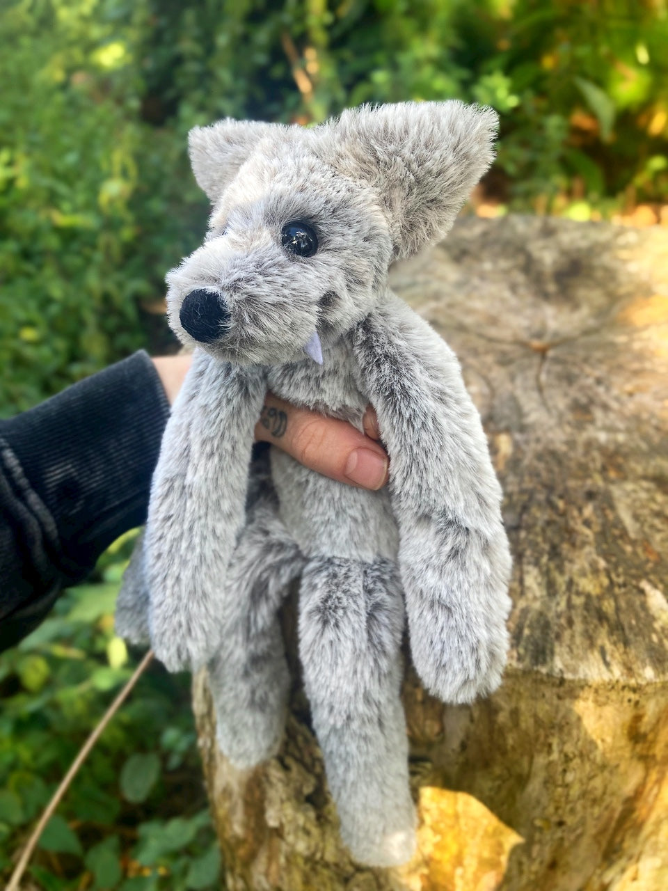 WEREFOX - Handmade Luxury Weighted Plush Fluffy Fox Doll