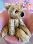 XXL FLUFFY FERAL FOX - Handmade Luxury Weighted Plush Doll
